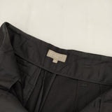 MARGARET HOWELL 578-2143004 LINEN COTTON TWILL サイズ2 日本製 パンツ 22SS ブラック レディース マーガレットハウエル【中古】5-1021M△