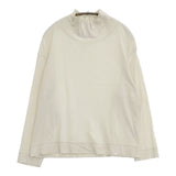 MHL. 595-3269510 COTTON THERMAL JERSEY ハイネック 日本製 定価18700円 カットソー 23AW アイボリー レディース エムエイチエル【中古】5-1021M△
