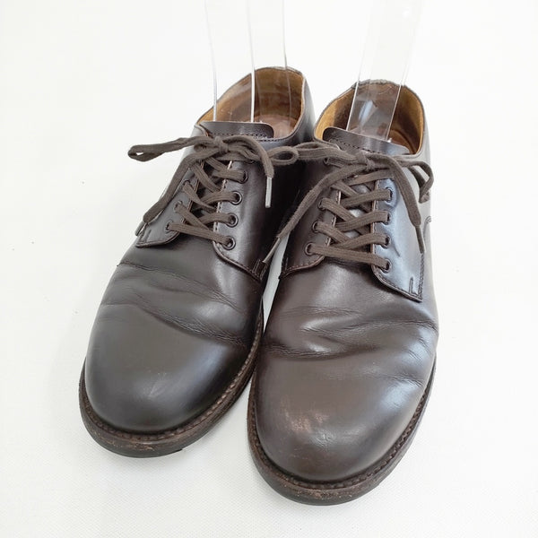 MARGARET HOWELL LEATHER LACE UP SHOES 定価57200円 プレミアムライン サイズ6 シューズ・靴 ブラウン レディース マーガレットハウエル【中古】5-0904G◎