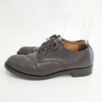 MARGARET HOWELL LEATHER LACE UP SHOES 定価57200円 プレミアムライン サイズ6 シューズ・靴 ブラウン レディース マーガレットハウエル【中古】5-0904G◎