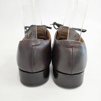 MARGARET HOWELL LEATHER LACE UP SHOES 定価57200円 プレミアムライン サイズ6 シューズ・靴 ブラウン レディース マーガレットハウエル【中古】5-0904G◎