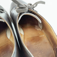 MARGARET HOWELL LEATHER LACE UP SHOES 定価57200円 プレミアムライン サイズ6 シューズ・靴 ブラウン レディース マーガレットハウエル【中古】5-0904G◎