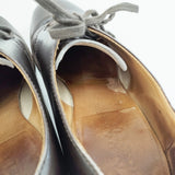MARGARET HOWELL LEATHER LACE UP SHOES 定価57200円 プレミアムライン サイズ6 シューズ・靴 ブラウン レディース マーガレットハウエル【中古】5-0904G◎