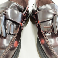 Dr.Martens ADRIAN タッセル ローファー サイズUS7 ローファー ボルドー レディース ドクターマーチン【中古】5-0904G◎
