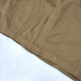 HARVESTY A21906-8 コットンチノ サーカススカート 定価16280円 ギャザー 日本製 ロングスカート ベージュ レディース ハーベスティ【中古】5-1021G△