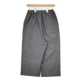 TRAVAIL MANUEL グレンチェックノバドパンツ 定価15400円 502013 パンツ グレー レディース トラバイユマニュアル【中古】5-1013T∞