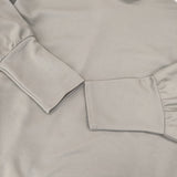 mizuiro-ind スタンドカラー コクーン プルオーバー 定価13750円 ウール混 カットソー グレージュ レディース ミズイロインド【中古】5-1021M△