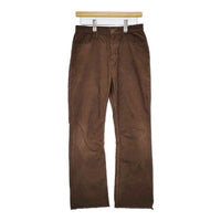 ROKU 6 BEAUTY&YOUTH CORD CUT 9LENGS PANTS 定価16500円 コーデュロイ パンツ ブラウン レディース ロクビューティアンドユース【中古】5-1013T∞
