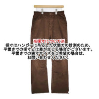 ROKU 6 BEAUTY&YOUTH CORD CUT 9LENGS PANTS 定価16500円 コーデュロイ パンツ ブラウン レディース ロクビューティアンドユース【中古】5-1013T∞