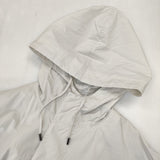 Midi-umi フード付き ロングコート コットン スプリングコート コート ライトグレー レディース ミディウミ【中古】5-1021M△