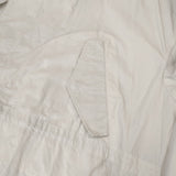 Midi-umi フード付き ロングコート コットン スプリングコート コート ライトグレー レディース ミディウミ【中古】5-1021M△