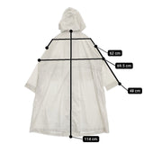 Midi-umi フード付き ロングコート コットン スプリングコート コート ライトグレー レディース ミディウミ【中古】5-1021M△