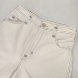 Levi's RED PC9-A0161-0000 HIGH LOOSE MORNING SHIFT コットンヘンプ デニムパンツ オフホワイト レディース リーバイスレッド【中古】5-1021M△