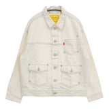 Levi's RED PC9-A0153-0001 W'S TRUCKER MORNING SHIFT サイズXS コットンヘンプ デニムジャケット オフホワイト レディース リーバイスレッド【中古】5-1021M△