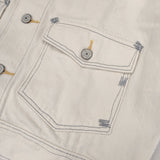 Levi's RED PC9-A0153-0001 W'S TRUCKER MORNING SHIFT サイズXS コットンヘンプ デニムジャケット オフホワイト レディース リーバイスレッド【中古】5-1021M△