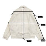 Levi's RED PC9-A0153-0001 W'S TRUCKER MORNING SHIFT サイズXS コットンヘンプ デニムジャケット オフホワイト レディース リーバイスレッド【中古】5-1021M△