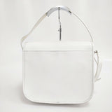 TIP ZONE ティップゾーン レザー ショルダーバッグ ホワイト レディース【中古】5-1029G∞