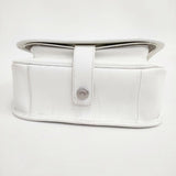 TIP ZONE ティップゾーン レザー ショルダーバッグ ホワイト レディース【中古】5-1029G∞