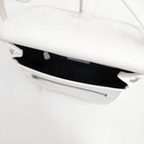 TIP ZONE ティップゾーン レザー ショルダーバッグ ホワイト レディース【中古】5-1029G∞