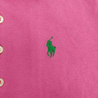 RALPH LAUREN SPORT 鹿の子 ポロシャツワンピース サイズXS ワンピース ピンク レディース ラルフローレンスポーツ【中古】5-0716S♪