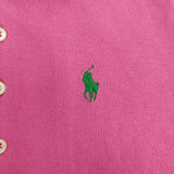 RALPH LAUREN SPORT 鹿の子 ポロシャツワンピース サイズXS ワンピース ピンク レディース ラルフローレンスポーツ【中古】5-0716S♪
