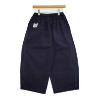 mina perhonen hiekka コットン ワイドパンツ ai4474 パンツ ネイビー レディース ミナペルホネン【中古】5-1001G∞