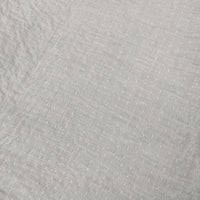 ARTS&SCIENCE 刺し子 ノーカラー サンプル品 ジャケット ライトグレー レディース アーツ&サイエンス【中古】5-0927M∞