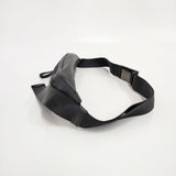 KARL LAGERFELD 未使用品 ウエストポーチ レザー ウエストバッグ ブラック レディース カールラガーフェルド【中古】5-1112G∞