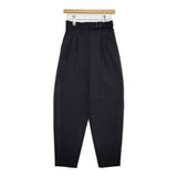 BEAUTY&YOUTH UNITED ARROWS BY カーブ パンツ ウォッシャブル 定価13750円 パンツ ブラック レディース ビューティアンドユース【中古】5-0927G∞