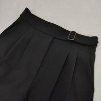 BEAUTY&YOUTH UNITED ARROWS BY カーブ パンツ ウォッシャブル 定価13750円 パンツ ブラック レディース ビューティアンドユース【中古】5-0927G∞