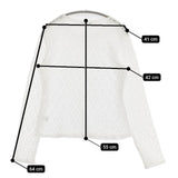 BEAUTY&YOUTH UNITED ARROWS フラワーレース プルオーバー 定価8190円 カットソー ホワイト レディース ビューティアンドユース【中古】5-0927M∞