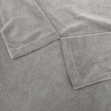 BEAUTY&YOUTH UNITED ARROWS メッシュ素材 長袖Ｔシャツ カットソー ロンＴ グレー レディース ビューティアンドユース【中古】5-0927M∞