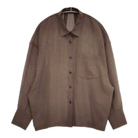 BEAUTY&YOUTH UNITED ARROWS BY ドルマンスリーブ シャツ ウォッシャブル 長袖シャツ ブラウン レディース ビューティアンドユース【中古】5-0927M∞