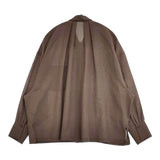 BEAUTY&YOUTH UNITED ARROWS BY ドルマンスリーブ シャツ ウォッシャブル 長袖シャツ ブラウン レディース ビューティアンドユース【中古】5-0927M∞