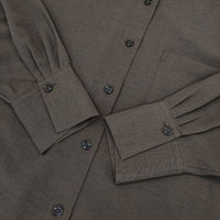 BEAUTY&YOUTH UNITED ARROWS BY ドルマンスリーブ シャツ ウォッシャブル 長袖シャツ ブラウン レディース ビューティアンドユース【中古】5-0927M∞