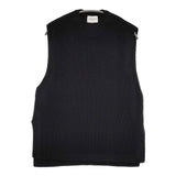 UNITED ARROWS コットンナイロン ノースリーブニット ベスト ブラック レディース ユナイテッドアローズ【中古】5-0927M∞