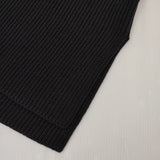 UNITED ARROWS コットンナイロン ノースリーブニット ベスト ブラック レディース ユナイテッドアローズ【中古】5-0927M∞
