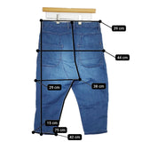 DMG デニム 日本製 15-246E サイズM クロップドパンツ ライトブルー レディース ディーエムジー/ドミンゴ【中古】5-0801M△