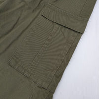 Kelen カーゴデザイン 定価17930円 ロングスカート カーキ レディース ケレン【中古】5-0927M∞