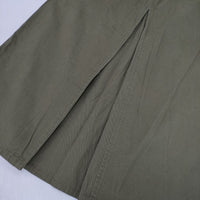 Kelen カーゴデザイン 定価17930円 ロングスカート カーキ レディース ケレン【中古】5-0927M∞