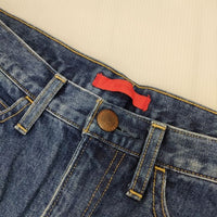 RED CARD SCARLET 裾ダメージ加工デニム スカート ブルー レディース レッドカード【中古】5-0927M∞