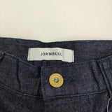 Johnbull 新品 定価13200円 ZP248 サイズM ショートパンツ ハーフパンツ ショーツ ネイビー レディース ジョンブル【中古】5-0716S♪