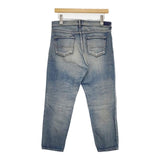 Johnbull ストレッチテーパードクロップドデニム 定価18480円 デニムパンツ ブルー レディース ジョンブル【中古】5-0927G∞
