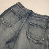 Johnbull ルードキュロットジーンズ 定価19800円 デニムパンツ ブルー レディース ジョンブル【中古】5-0927M∞