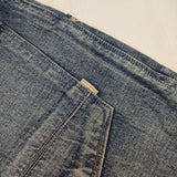 Johnbull ルードキュロットジーンズ 定価19800円 デニムパンツ ブルー レディース ジョンブル【中古】5-0927M∞