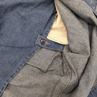 Johnbull ラップ 巻き デニム スカート ブルー レディース ジョンブル【中古】5-0927M∞
