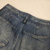 Johnbull ラップ 巻き デニム スカート ブルー レディース ジョンブル【中古】5-0927M∞