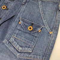Johnbull ライトオンス デニム ルード ミディ スカート 定価18700円 AK692 スカート ブルー レディース ジョンブル【中古】5-0927M∞