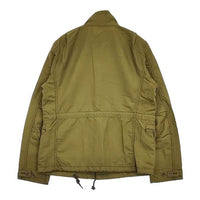 MHL./ALPHA 595-125370 コットンナイロン ミリタリージャケット カーキ レディース エムエイチエル/アルファ【中古】5-0927M∞