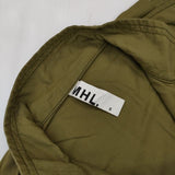 MHL./ALPHA 595-125370 コットンナイロン ミリタリージャケット カーキ レディース エムエイチエル/アルファ【中古】5-0927M∞